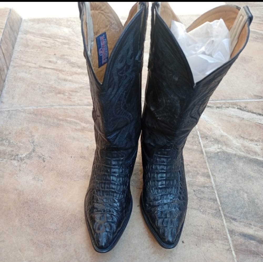 El Pistolero Caimán Western Cowboy Boots